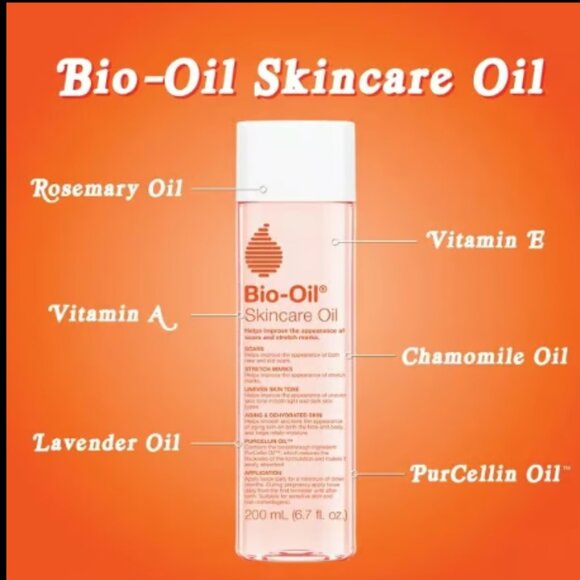 COPY - Bio-Oil Skincare Body Oil 6.7 fl oz Serum for Scars & Stretchmarks Face … - Picture 7 of 11